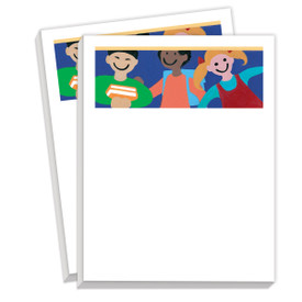 notepads with kids