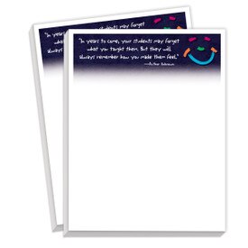 notepads with years to come message