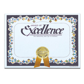 award of excellence certificate