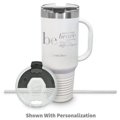 be collection 40 oz stainless steel travel tumbler with personalization