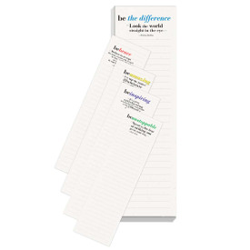 This Notepad For Teachers Includes 75 Sheets Of Paper. Each Sheet Features A Different Inspirational Message Like Be Amazing.