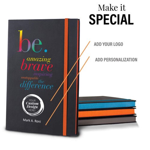 add you logo option to be collection black journal