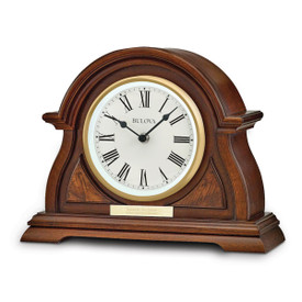 Bulova Bostonian Chiming Clock with brass plate for personalization