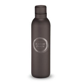 17oz. stainless steel insulated water bottle with your custom logo or design. 6 colors to choose from.