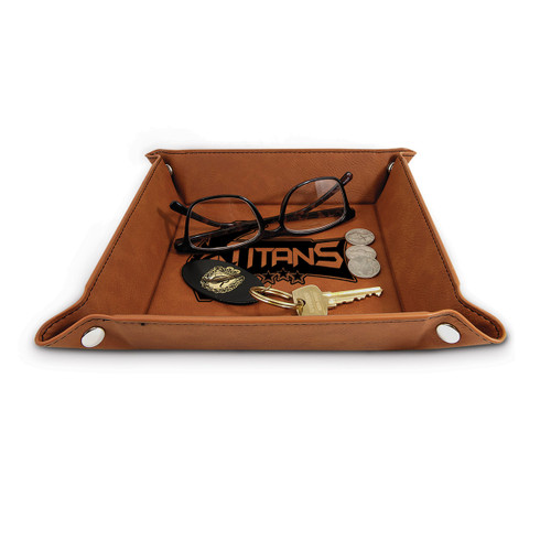 Catchall tray with your laser-engraved custom logo