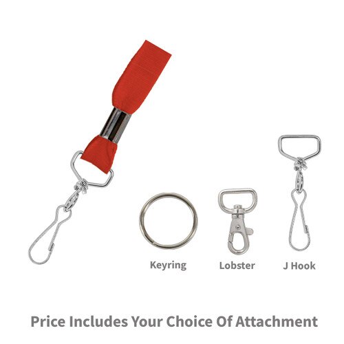 attachment options for custom lanyard