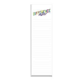 This Notepad For Teachers Includes 75 Sheets Of Paper. Each Featuring The Saying Difference Maker.