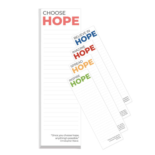 This Hope Series Notepad Features Uplifting Messages On Each Sheet Making It A Great Gift For Teachers.