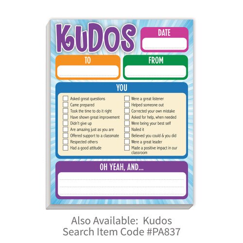 Support Students By Giving KUDOS Notes.