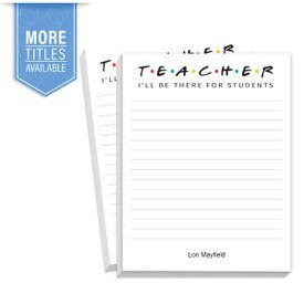 personalized i'll be there for student notepad