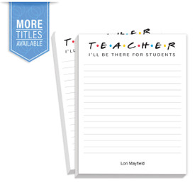personalized i'll be there for student notepad
