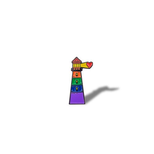 light house lapel pin