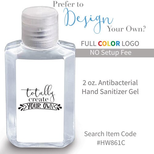 create your own option for 2 oz hand sanitizer