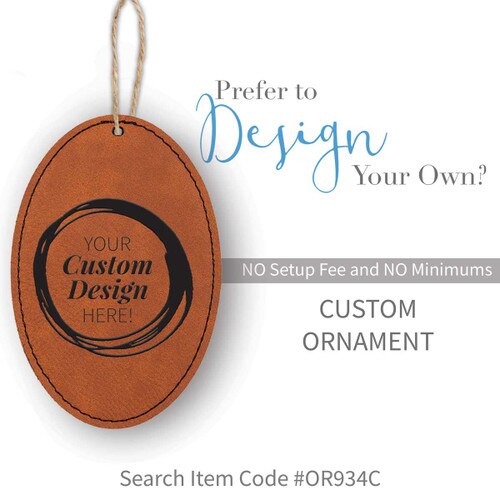create your own rustic ornament