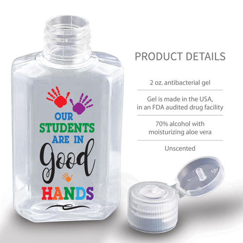 Our Students Are In Good Hands Hand Sanitizer with product details