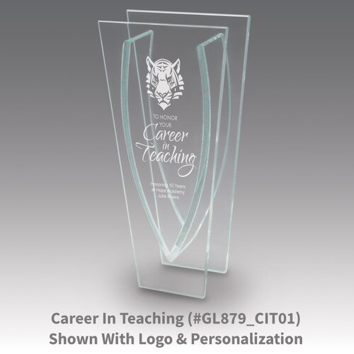 premium jade vase with career in teaching message