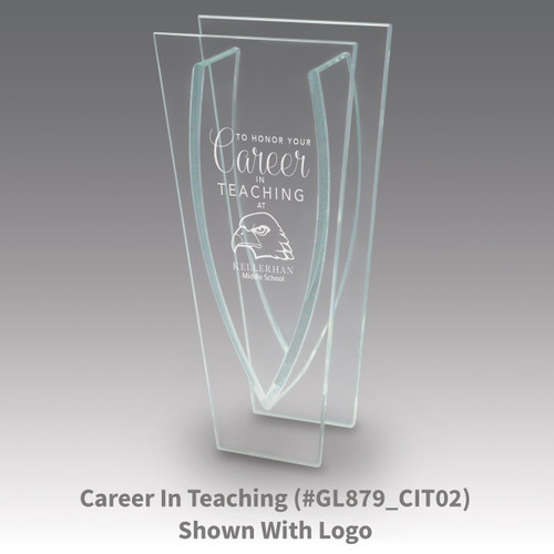 premium jade vase with career in teaching message