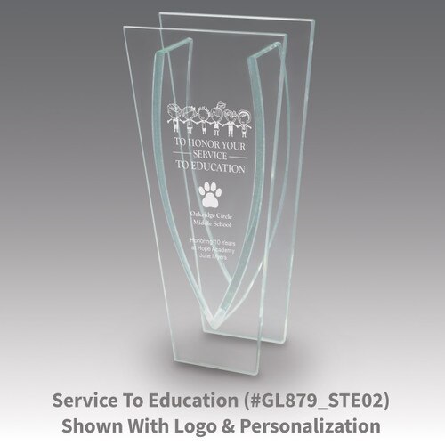 premium jade vase with service to education message