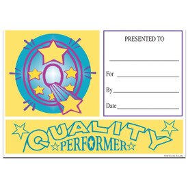 quality performer certificate