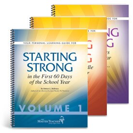 covers of starting, keeping, and staying strong book set