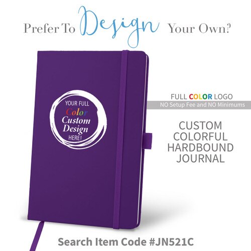 purple journal with create your own option