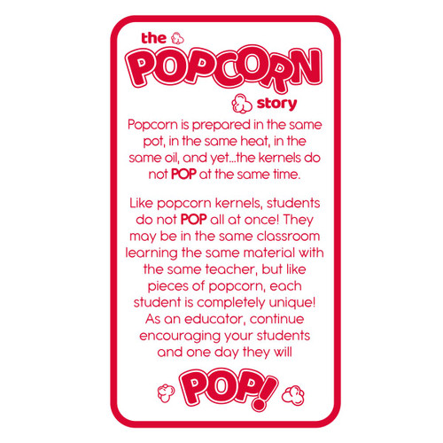 the popcorn story message