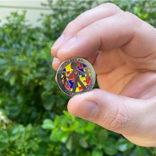 you are an essential piece lapel pin