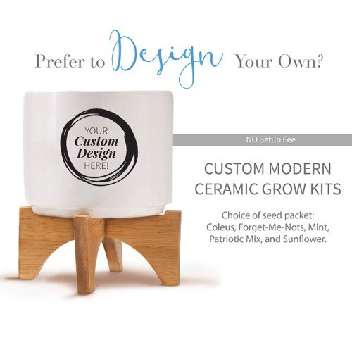 create your own modern ceramic grow kit